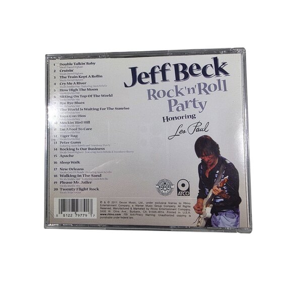 Jeff Beck Rock N Roll Party CD Honoring Les Paul With Special Guests 20 Tracks - Picture 2 of 5